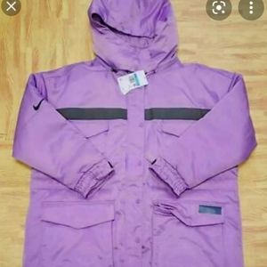NIKE SPORTSWEAR DOWN-FILL CITY READY PURPLE PARKA